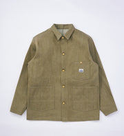 COVERALL GREEN DENIM